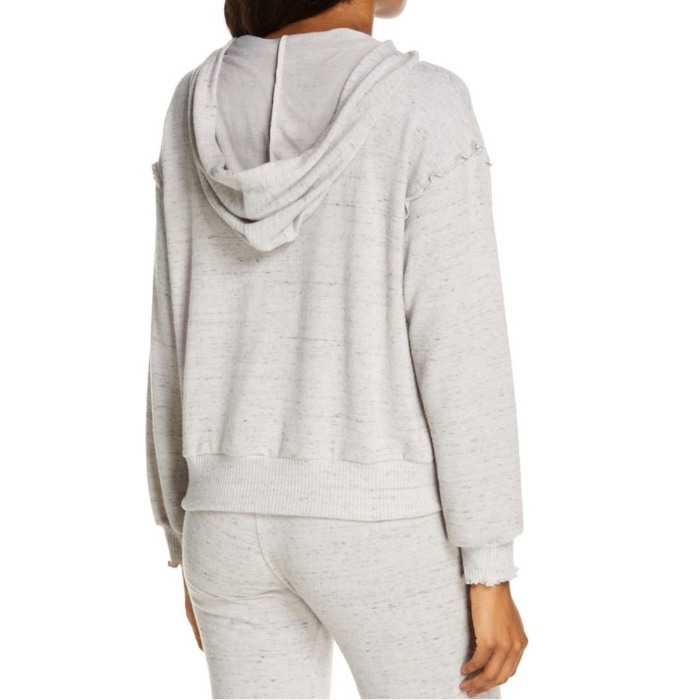 𝅺Project Social T Gray Hooded Top - Picture 2 of 5